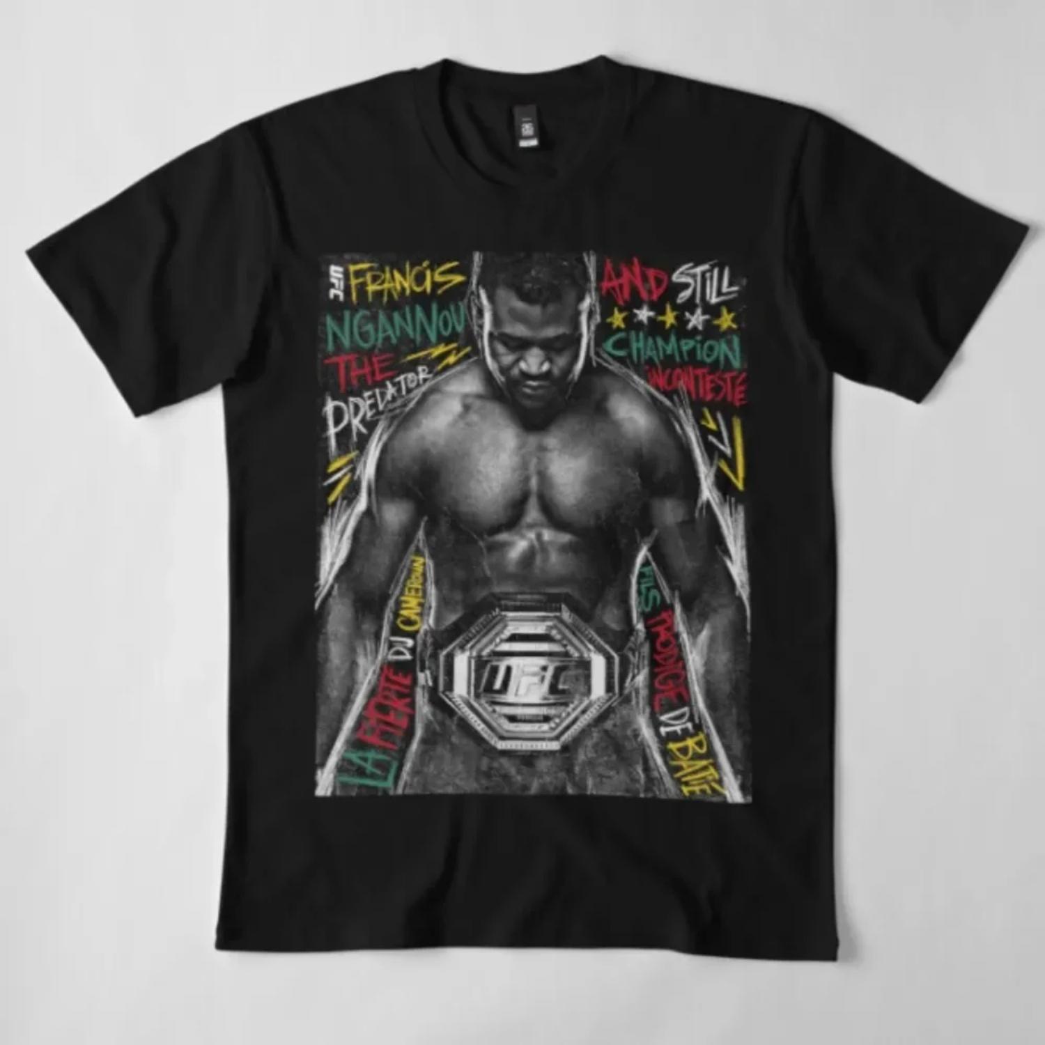 Мужская хлопковая футболка UFC Хищник Графический дизайн Черный Спортивный Повседневный Стиль Фитнес Мышечная футболка S чёрный
Мужская хлопковая футболка UFC Хищник Графический дизайн Черный Спортивный Повседневный Стиль Фитнес Мышечная футболка S чёрный