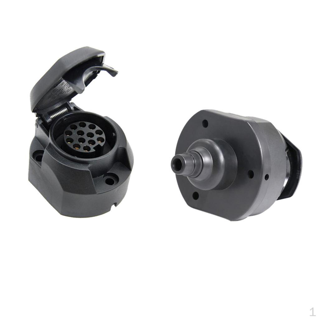 13 Pin Trailer Female Socket And Connector Tow Bar Towing
13 Pin Trailer Female Socket And Connector Tow Bar Towing