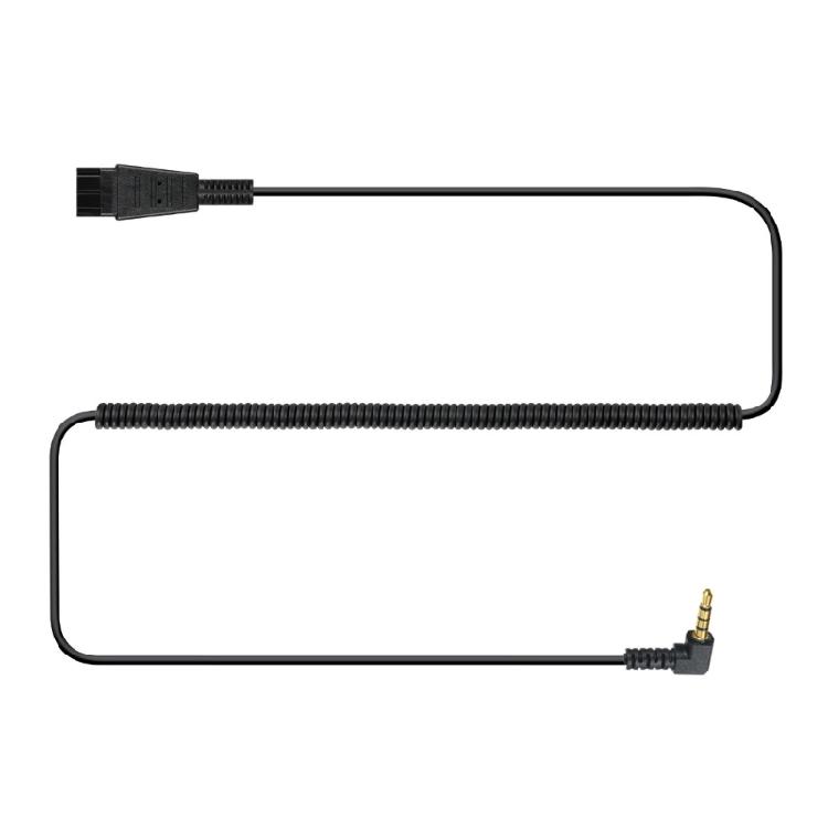 Flexible QD Quick Release Spring Line with 3.5mm Connector for Headsets Efficient Device Connection 24-59in 1
Flexible QD Quick Release Spring Line with 3.5mm Connector for Headsets Efficient Device Connection 24-59in 1