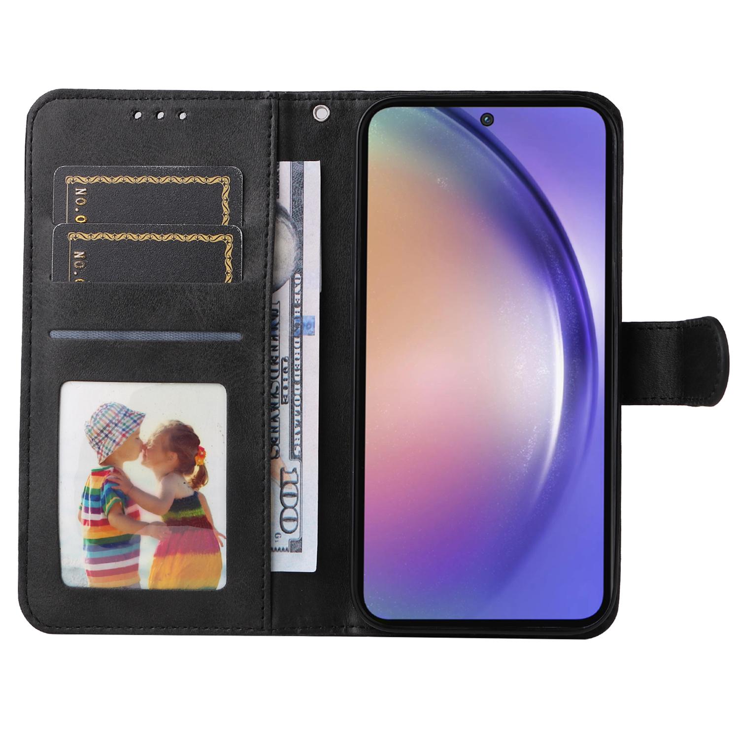 For Samsung Galaxy A55 5G Case Classic Calf Texture Leather Phone Guard Cover with Card Slots Pink
For Samsung Galaxy A55 5G Case Classic Calf Texture Leather Phone Guard Cover with Card Slots Pink