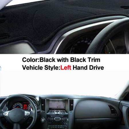 2 Layers Car Inner Dashboard Cover Dashmat Pad Carpet Dash Sun Shade For Infiniti FX35 FX45 FX50 2003-2006 2007 2008 Left Side чорний
2 Layers Car Inner Dashboard Cover Dashmat Pad Carpet Dash Sun Shade For Infiniti FX35 FX45 FX50 2003-2006 2007 2008 Left Side чорний