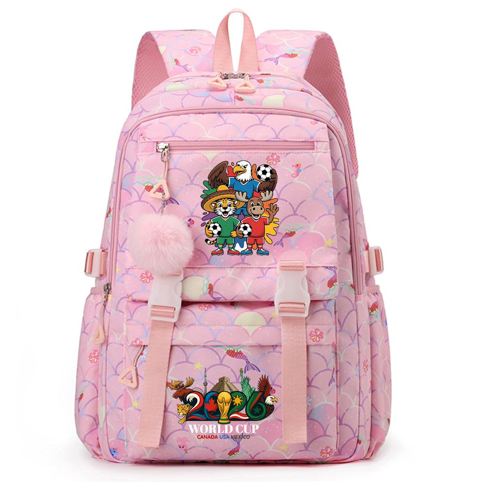 2Pcs/set 2026 FIFA World Cup Printed Backpack 750Ml Water Bottler Large Capacity Travel Bag for Teenager Girl Boy waterproof Bookbag Gift Mochila
2Pcs/set 2026 FIFA World Cup Printed Backpack 750Ml Water Bottler Large Capacity Travel Bag for Teenager Girl Boy waterproof Bookbag Gift Mochila