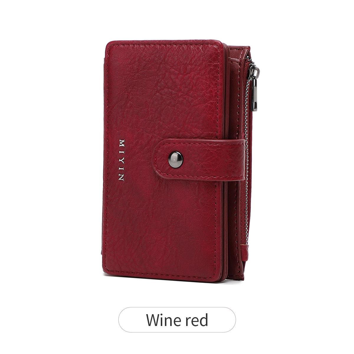 PU leather women s wallet retrothree fold large capacityshort wallet fashionable and portablecredit card IDcard women s card bag
PU leather women s wallet retrothree fold large capacityshort wallet fashionable and portablecredit card IDcard women s card bag