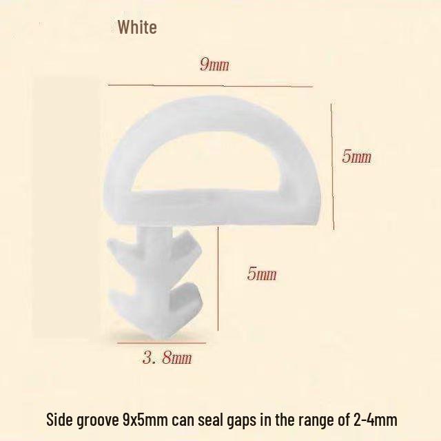 Wood Grain Interior Door Buffer: Anti-Collision, Dustproof, Soundproof, Slot-Type Rubber Sealing Strip
Wood Grain Interior Door Buffer: Anti-Collision, Dustproof, Soundproof, Slot-Type Rubber Sealing Strip