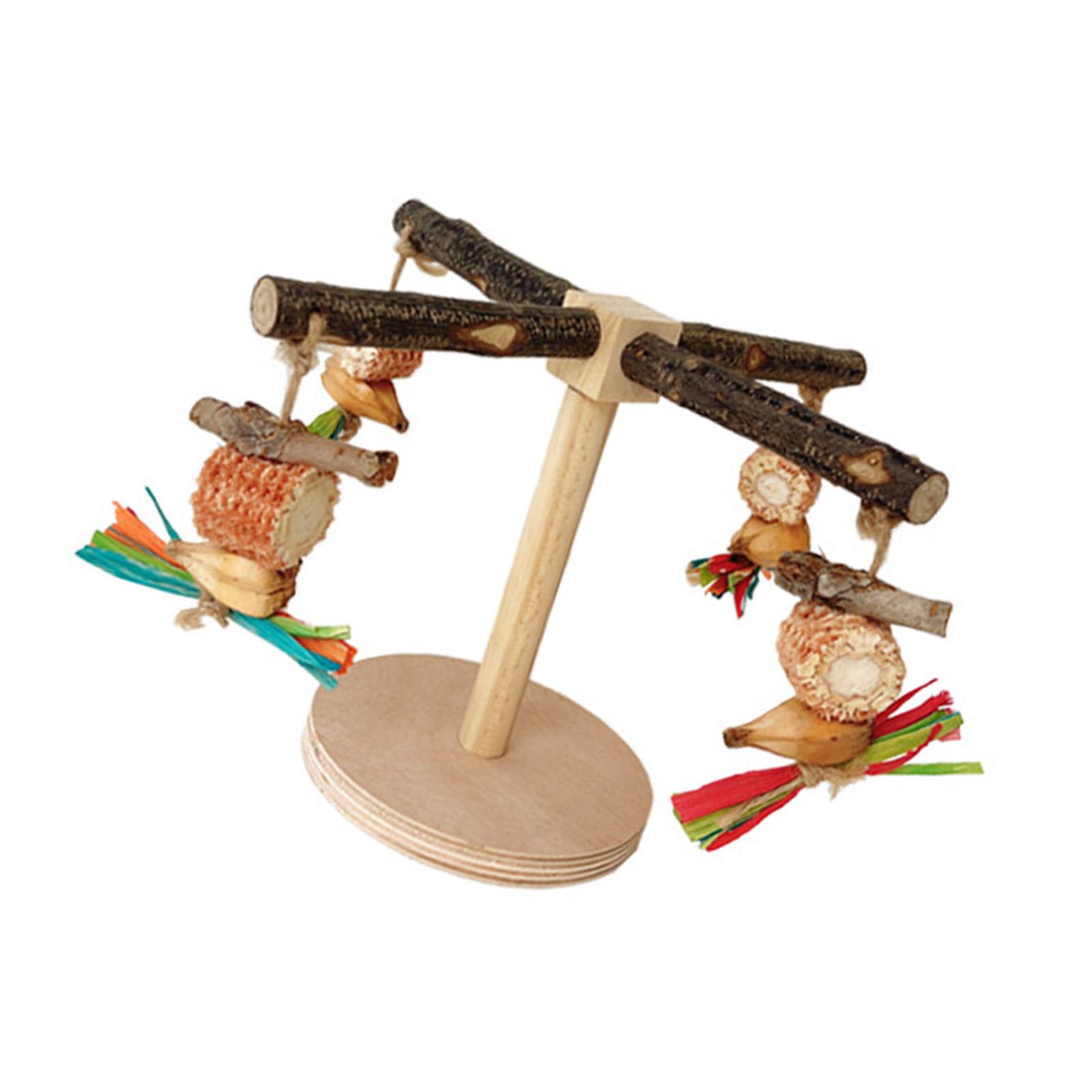 Rotating Toy for Bird Perch Wood Stand Rotating Scratchers Perch Molar Chew Toy for Parrots Parakeets Toy Bird C
Rotating Toy for Bird Perch Wood Stand Rotating Scratchers Perch Molar Chew Toy for Parrots Parakeets Toy Bird C