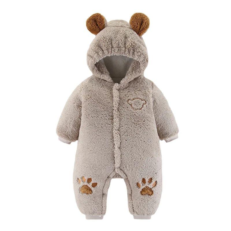 Зимний детский комбинезон с ушками, утолщенный хлопковый комбинезон для новорожденных, с капюшоном, одежда для девочек, комбинезон с рисунком для мальчиков 0-24 месяцев 59cm серый
Зимний детский комбинезон с ушками, утолщенный хлопковый комбинезон для новорожденных, с капюшоном, одежда для девочек, комбинезон с рисунком для мальчиков 0-24 месяцев 59cm серый