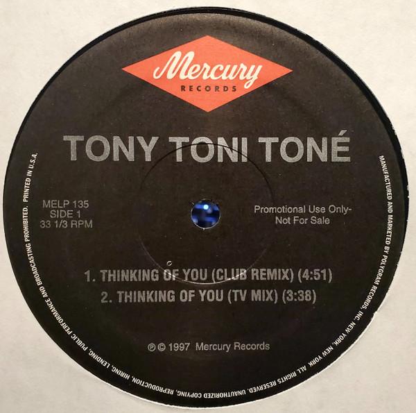 12inch Record TONY! TONI! TON! - Thinking Of You MELP135PROMO Mercury 1997 US Soul/Funk Used
12inch Record TONY! TONI! TON! - Thinking Of You MELP135PROMO Mercury 1997 US Soul/Funk Used