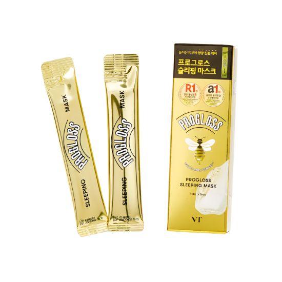 VT Cosmetics Progloss Sleeping Mask Honey Nourishing Overnight Glow Care 4ml x 6pcs
VT Cosmetics Progloss Sleeping Mask Honey Nourishing Overnight Glow Care 4ml x 6pcs