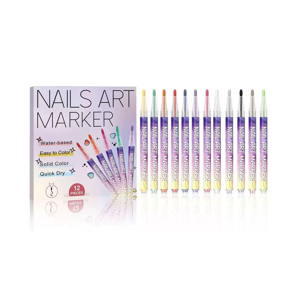 12-Color Acrylic Manicure Art Pen Set – Quick-Dry Graffiti & DIY Nail Liner
12-Color Acrylic Manicure Art Pen Set – Quick-Dry Graffiti & DIY Nail Liner