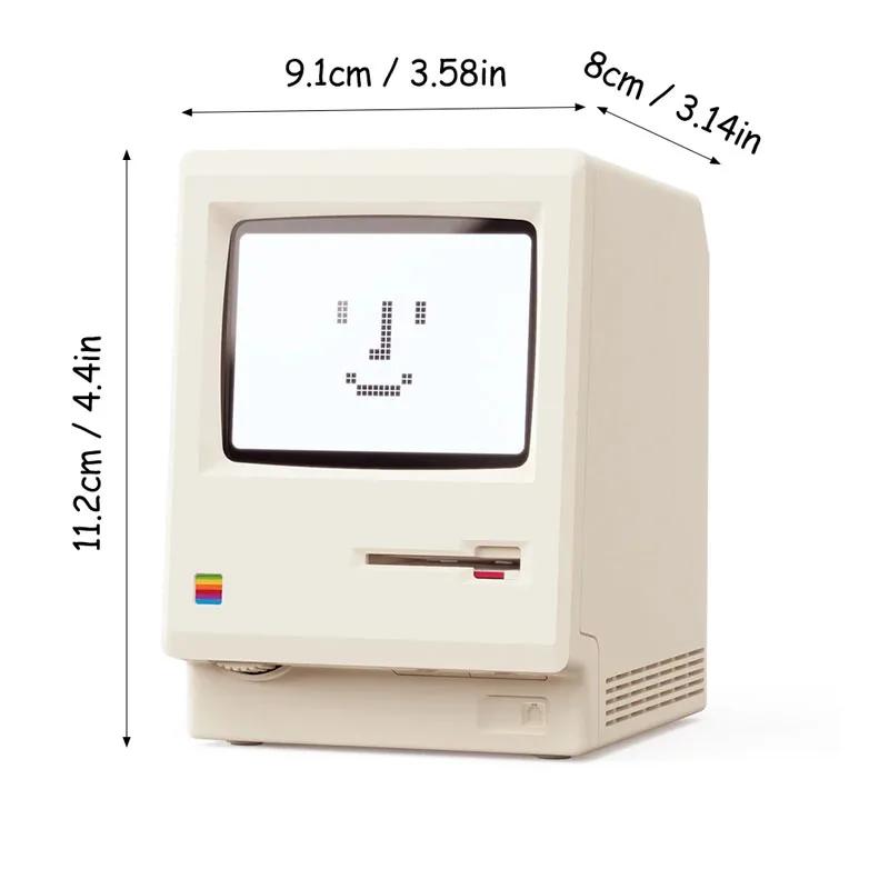 Creative Electronic Clock Rechargeable Desk Decor Clock Alarm Retro Pixel Alarm Clock Night Lamp for Calendar Temperature Reader
Creative Electronic Clock Rechargeable Desk Decor Clock Alarm Retro Pixel Alarm Clock Night Lamp for Calendar Temperature Reader