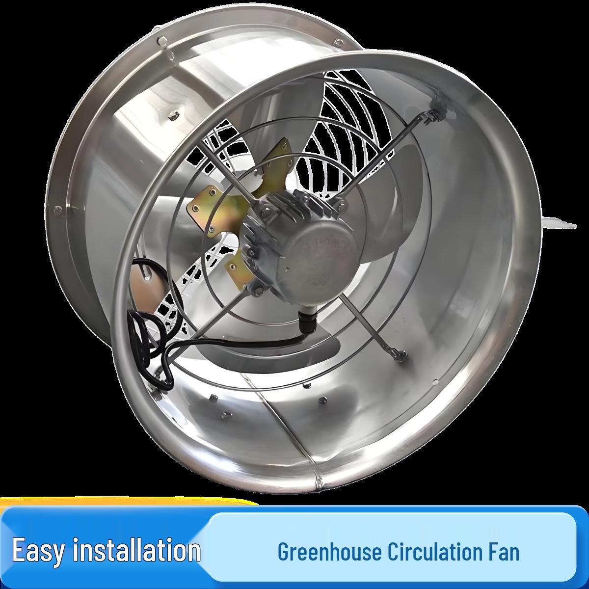 Greenhouse Farm Turbulence Circulation Fan for Livestock and Workshops Installation Fixed Bracket
Greenhouse Farm Turbulence Circulation Fan for Livestock and Workshops Installation Fixed Bracket