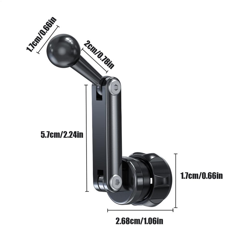 17mm Ball Mount Extension 7mm Ball Joint Adapter Car Phone Stand Rotating Rod For Air Outlet Vent Clamp Cradle Truck Auto чорний
17mm Ball Mount Extension 7mm Ball Joint Adapter Car Phone Stand Rotating Rod For Air Outlet Vent Clamp Cradle Truck Auto чорний