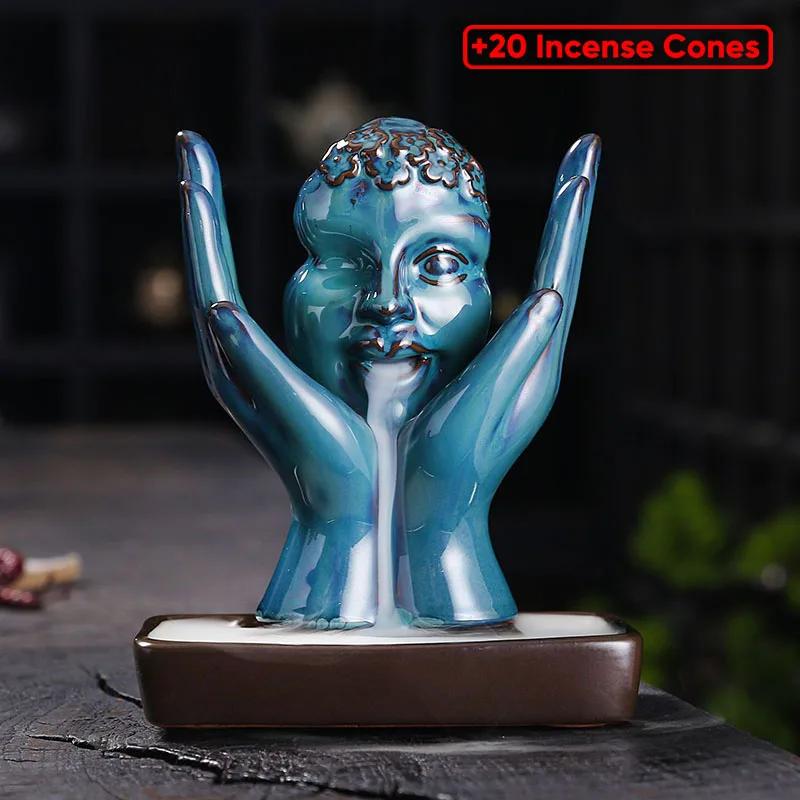 Керамическая благовонная печь Flowback Художественная концепция Декор водопада Благовонная печь Ручная работа Йога благовония
Керамическая благовонная печь Flowback Художественная концепция Декор водопада Благовонная печь Ручная работа Йога благовония