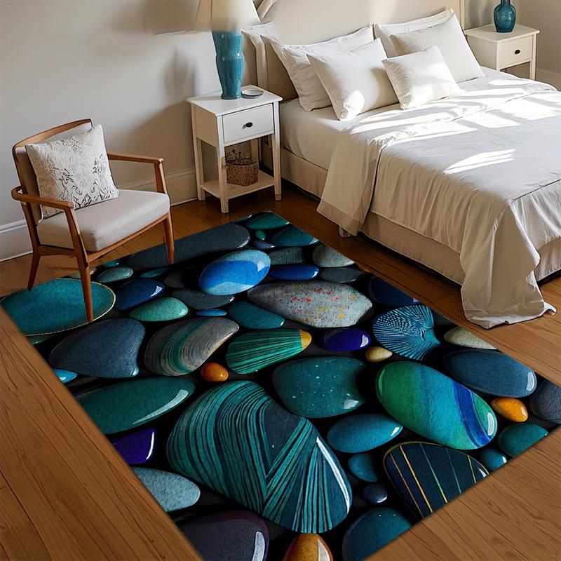 Home Decor Carpet 3D Teal Pebble Entry Door Mat Non-Slip Rugs for Bedroom Washable Kids Room Floor Mat Modern Entryways Mat Gift 40x60CM
Home Decor Carpet 3D Teal Pebble Entry Door Mat Non-Slip Rugs for Bedroom Washable Kids Room Floor Mat Modern Entryways Mat Gift 40x60CM