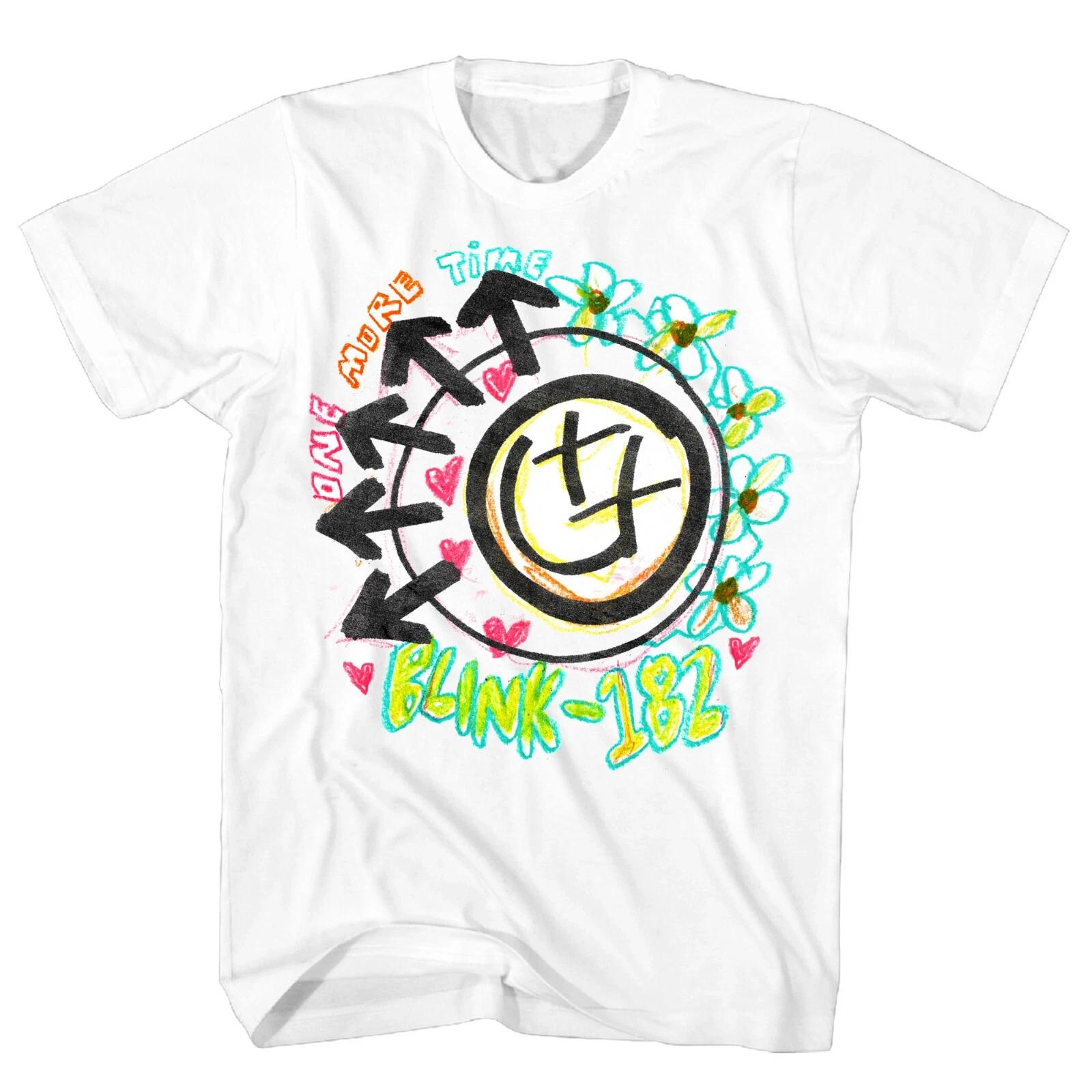 Blink 182 Crayon T Shirt Mens Rock and Roll Music Classic Band Tee New White L
Blink 182 Crayon T Shirt Mens Rock and Roll Music Classic Band Tee New White L