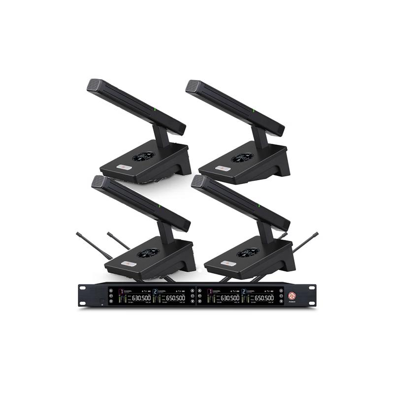 TENDZONE TWM-104Q4 Wireless Conference Microphone System (CN version)
TENDZONE TWM-104Q4 Wireless Conference Microphone System (CN version)