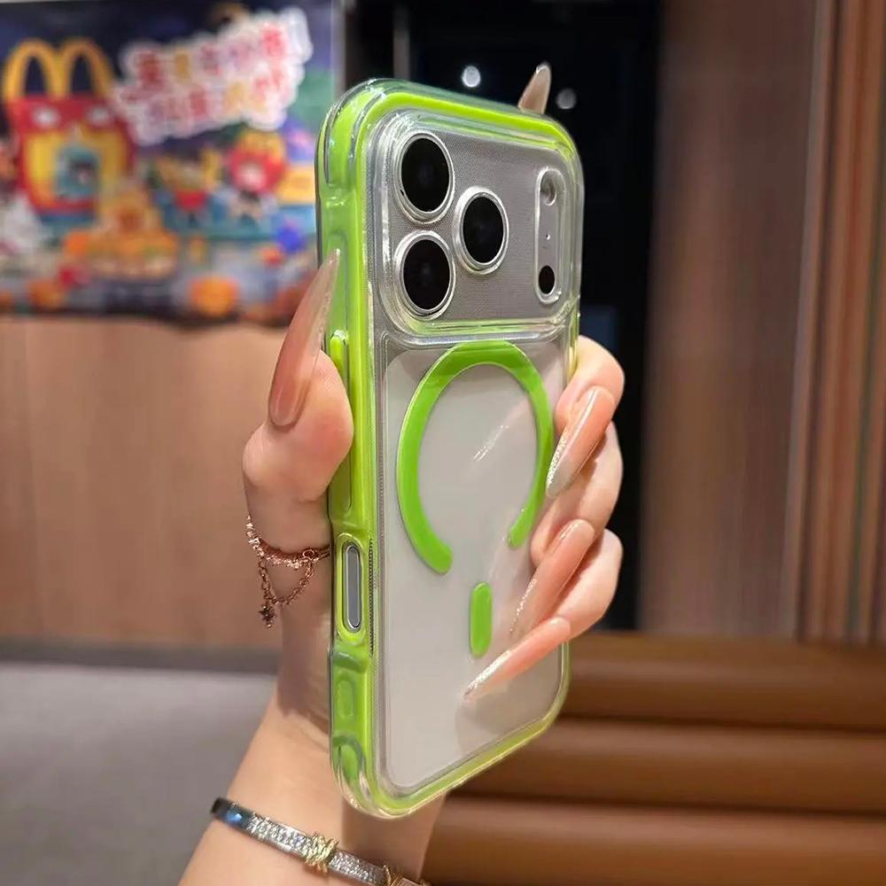 Transparent For Magsafe Soft TPU Case For iPhone Air 17 16 E 15 14 13 12 11 Pro Max Plus 2in1 Non-slip Bumper Candy Color Cover iPhone 11
Transparent For Magsafe Soft TPU Case For iPhone Air 17 16 E 15 14 13 12 11 Pro Max Plus 2in1 Non-slip Bumper Candy Color Cover iPhone 11