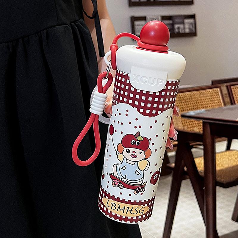Cute Cartoon Puppy Stainless Steel Water Bottle - 650ml Insulated Tumbler with Carry Strap for Kids & Students 650ml красный
Cute Cartoon Puppy Stainless Steel Water Bottle - 650ml Insulated Tumbler with Carry Strap for Kids & Students 650ml красный