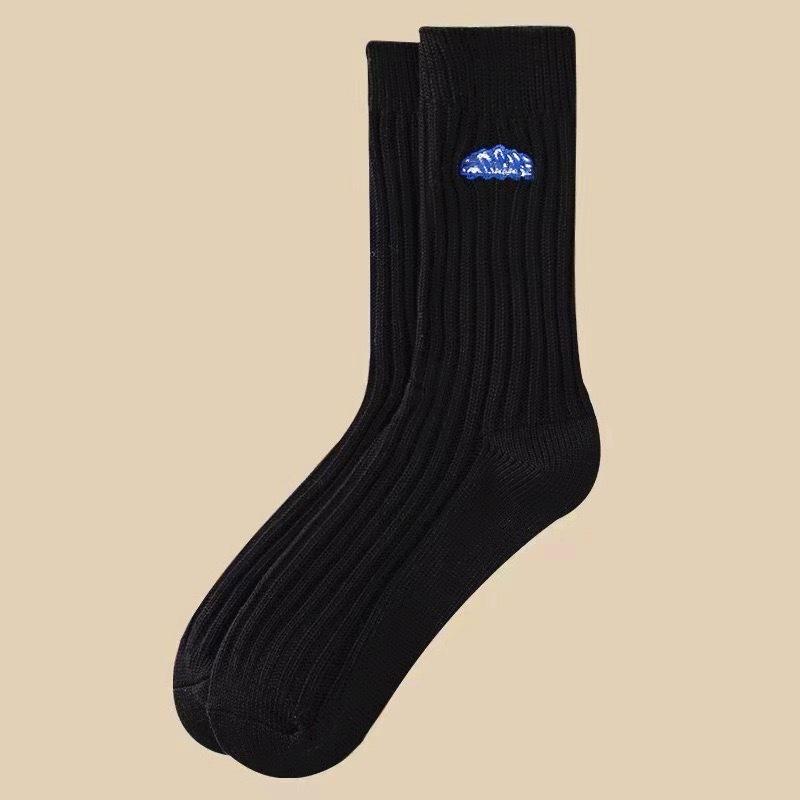 Japanese Trendy Brand Shawn Yue Snow Mountain Embroidery Unisex Mid-Calf Socks - Thick Pure Cotton Sports Socks One Size чорний
Japanese Trendy Brand Shawn Yue Snow Mountain Embroidery Unisex Mid-Calf Socks - Thick Pure Cotton Sports Socks One Size чорний