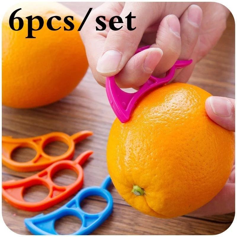 6 Creative Orange Peeler Lemon Slicer Fruit Stripper Easy Opener Citrus Knife Kitchen Gadget Gadget (Random Color)
6 Creative Orange Peeler Lemon Slicer Fruit Stripper Easy Opener Citrus Knife Kitchen Gadget Gadget (Random Color)