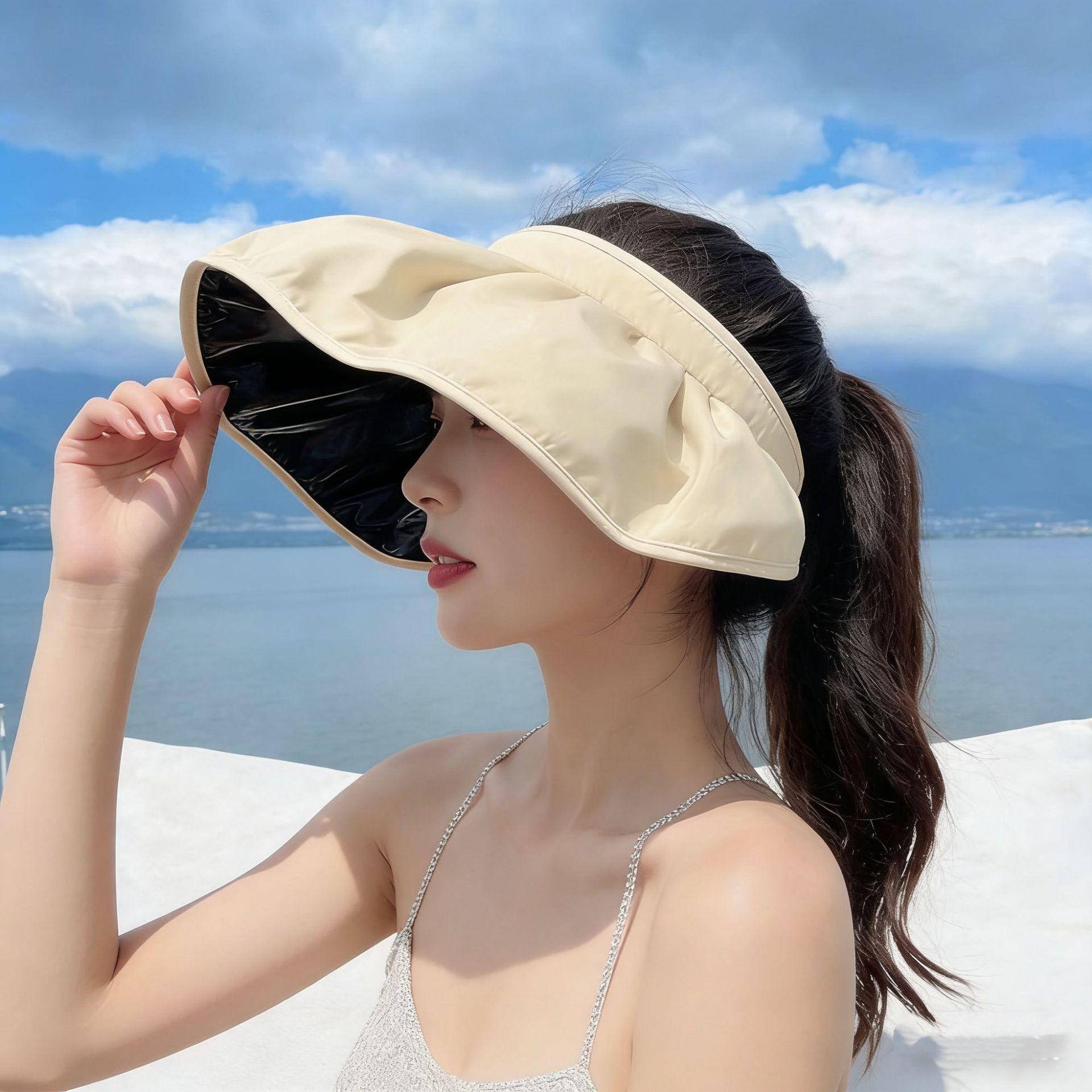 Vinyl Sun Protection Hat Uv Protection Face Covering Large Eaves Easiest for Match Outing Fisherman Hat Trendy Women s Summer Sun Protection Sun Hat one size
Vinyl Sun Protection Hat Uv Protection Face Covering Large Eaves Easiest for Match Outing Fisherman Hat Trendy Women s Summer Sun Protection Sun Hat one size