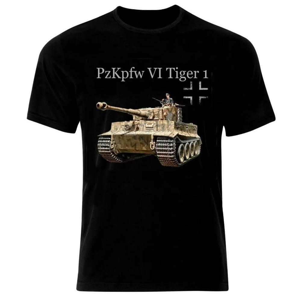 Military Armour PzKpfw VI Panzer Tiger 1 Tank T-Shirt Summer Cotton Short Sleeve O-Neck Men Tee New Fashion Streetwear S
Military Armour PzKpfw VI Panzer Tiger 1 Tank T-Shirt Summer Cotton Short Sleeve O-Neck Men Tee New Fashion Streetwear S