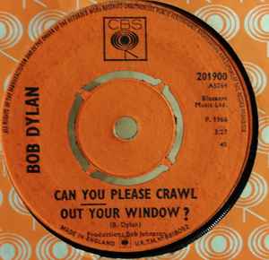 7inch Record BOB DYLAN - Can You Please Crawl Out Your Windo 201900 CBS 1966 Ireland Rock Used
7inch Record BOB DYLAN - Can You Please Crawl Out Your Windo 201900 CBS 1966 Ireland Rock Used