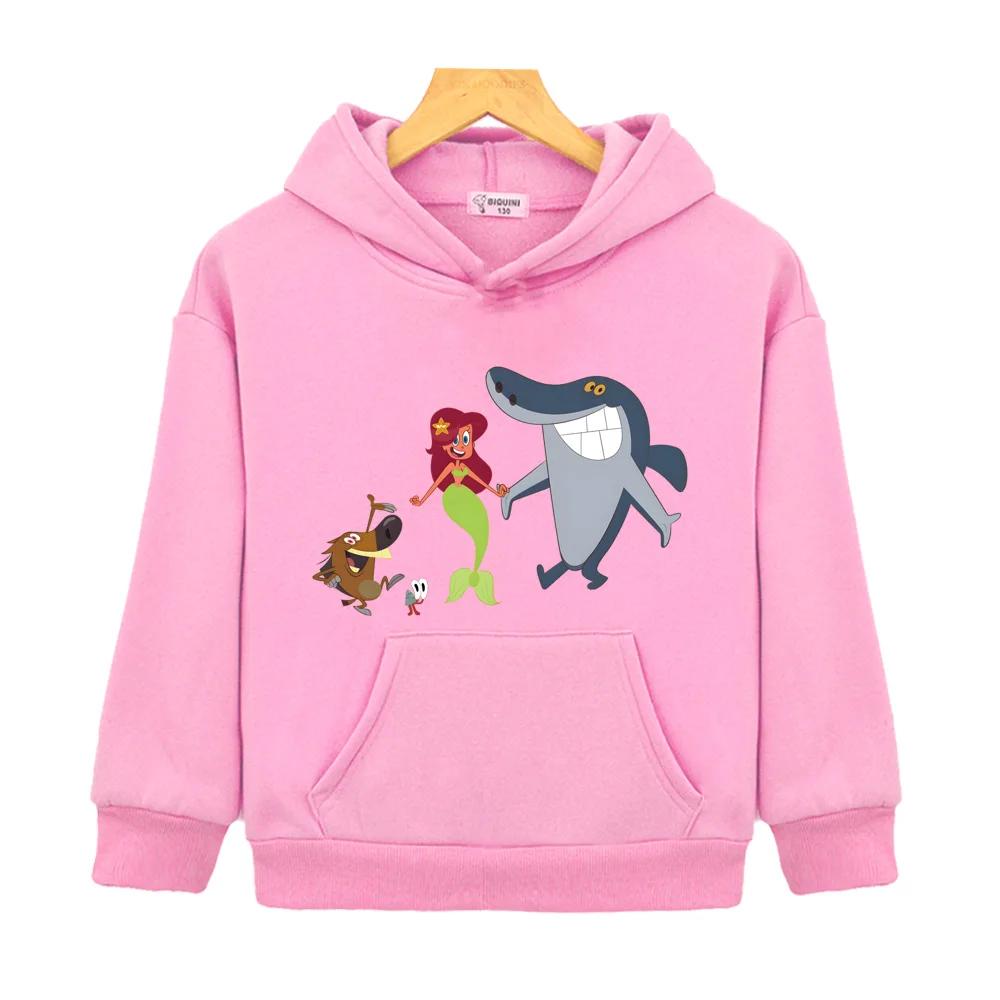 Zig and Sharko Cartoon Print Short Moletom Skipper WithHooded Clothing Boys/girls Sudaderas Pullovers Sleeve Print Hoodie KawaiI 130 синій
Zig and Sharko Cartoon Print Short Moletom Skipper WithHooded Clothing Boys/girls Sudaderas Pullovers Sleeve Print Hoodie KawaiI 130 синій