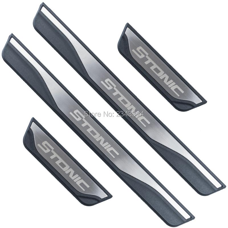 For Kia Stonic Accessory 2017- 2024 Stainless Car Door Sill Scuff Plate Protectors Trim Guard Kick Pedal Cover Styling Stainless Plastic
For Kia Stonic Accessory 2017- 2024 Stainless Car Door Sill Scuff Plate Protectors Trim Guard Kick Pedal Cover Styling Stainless Plastic