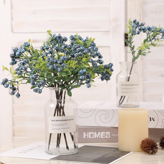Simulation Blueberry Eye-catching No-withering Non-fading Flower Arrangement Simulation Blueberry Party Decor
Simulation Blueberry Eye-catching No-withering Non-fading Flower Arrangement Simulation Blueberry Party Decor