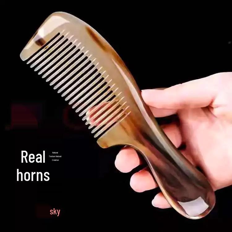 Durable Large Ox Tendon Comb for Hairdressing - Thick Rubber, Long Hair, Curly Bangs, Meridian Massage
Durable Large Ox Tendon Comb for Hairdressing - Thick Rubber, Long Hair, Curly Bangs, Meridian Massage