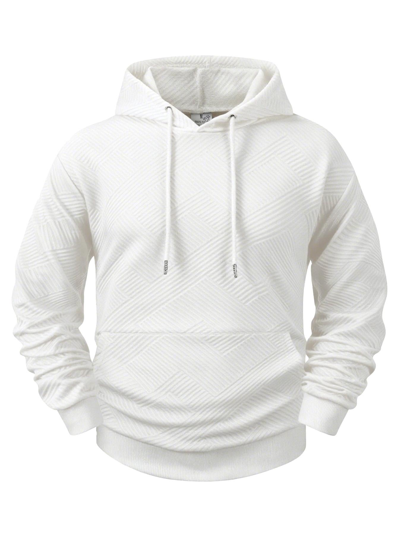 Autumn/Winter Men s Jacquard Plaid Hoodie Long Sleeve Hoodie Men Breathable Solid Color Sweatshirt Coats Outdoor Jogging Tops S
Autumn/Winter Men s Jacquard Plaid Hoodie Long Sleeve Hoodie Men Breathable Solid Color Sweatshirt Coats Outdoor Jogging Tops S