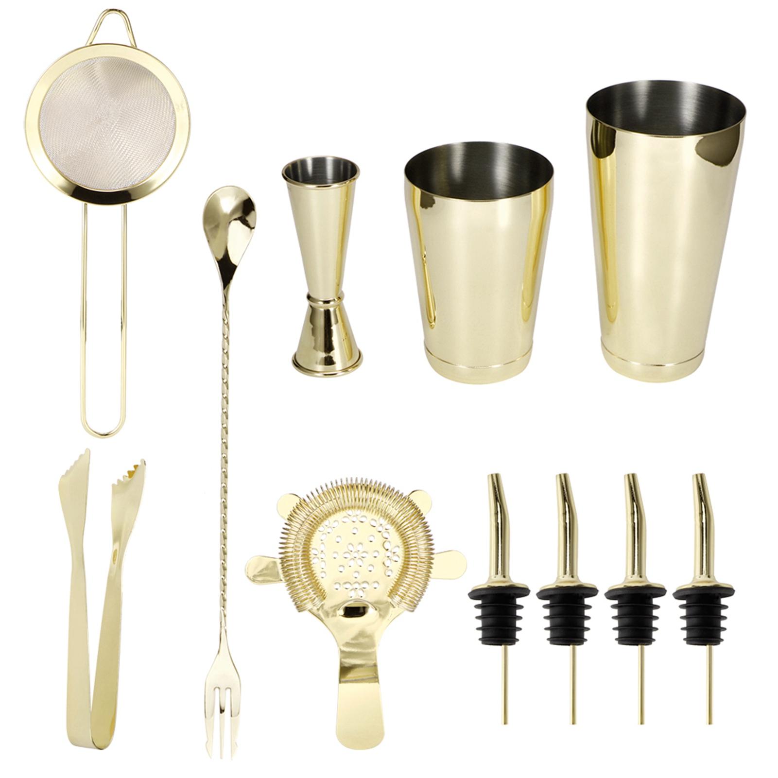 11Pcs/Set Cocktail Shaker Set Stainless Steel Wine Drink Mixer Bartender Tools for Home Bar Club
11Pcs/Set Cocktail Shaker Set Stainless Steel Wine Drink Mixer Bartender Tools for Home Bar Club