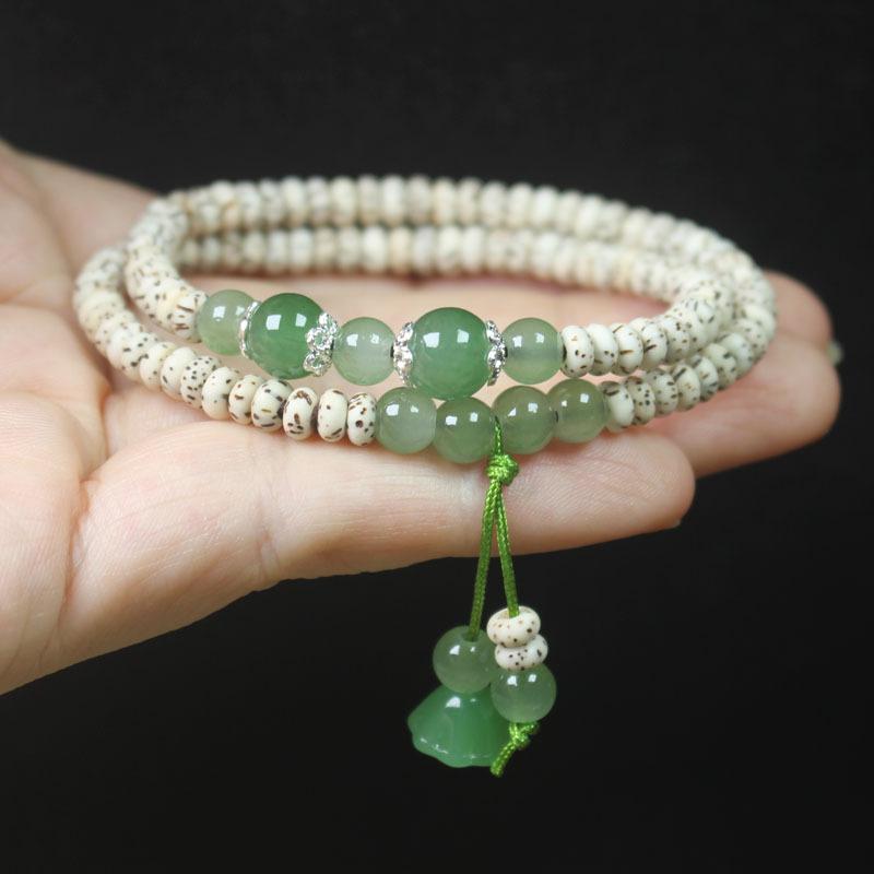 Natural Star Moon Bodhi Beads Bracelet with Green Jade, Handmade Fashion Jewelry for Men Women Standard packaging
Natural Star Moon Bodhi Beads Bracelet with Green Jade, Handmade Fashion Jewelry for Men Women Standard packaging