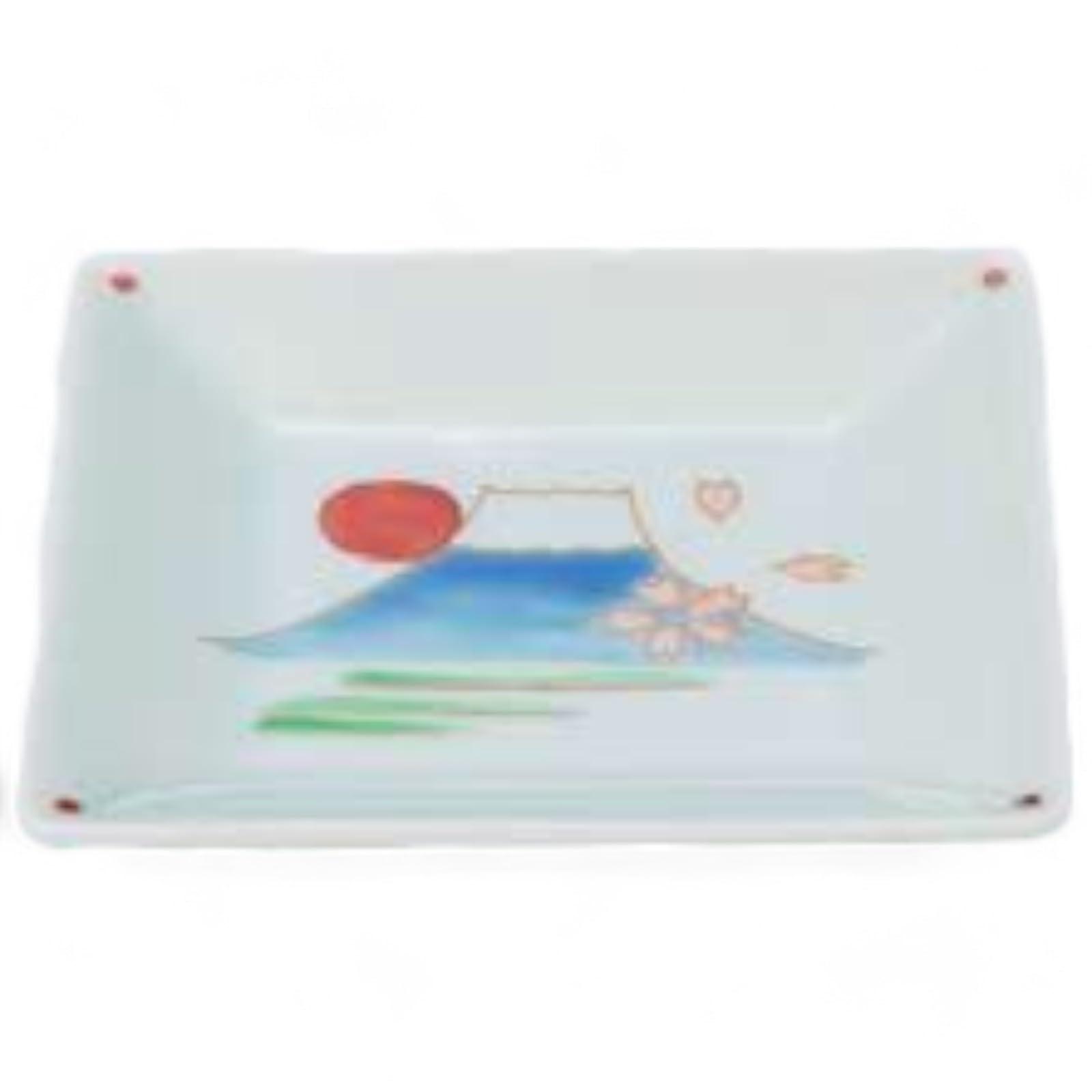 Takumifu Arita Ware 9cm Mount Fuji Square Small Plate, Made in Japan
Takumifu Arita Ware 9cm Mount Fuji Square Small Plate, Made in Japan