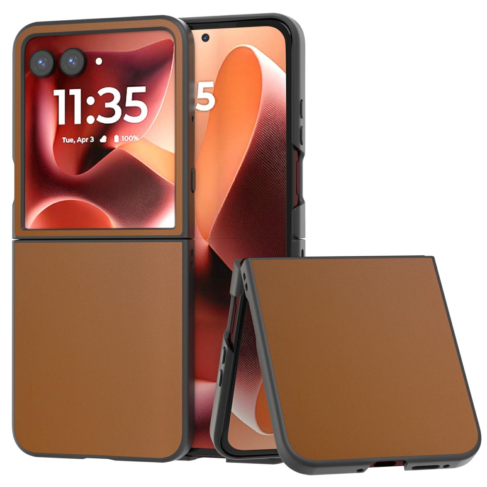 For Motorola Razr 60 Ultra 5G Phone Case PC PU Leather Back Cover Black Edge Design F
For Motorola Razr 60 Ultra 5G Phone Case PC PU Leather Back Cover Black Edge Design F