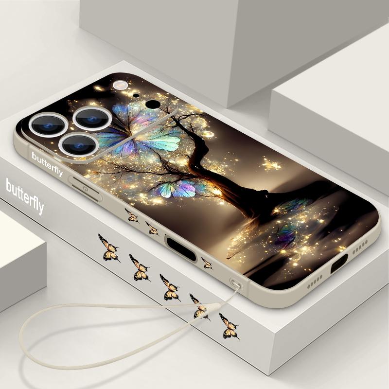 Блискучий Фантастичний Дерево Метелик Ремінець Чохол Для iPhone 17 Pro Max М який Силіконовий Чохол Для iPhone 16 Pro Max Funda iPhone 15 14 13 12 11 16E iPhone 16 Pro
Блискучий Фантастичний Дерево Метелик Ремінець Чохол Для iPhone 17 Pro Max М який Силіконовий Чохол Для iPhone 16 Pro Max Funda iPhone 15 14 13 12 11 16E iPhone 16 Pro
