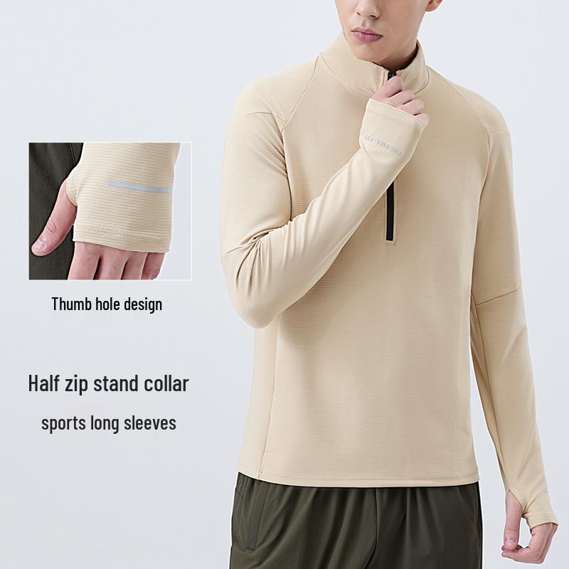 Men s Quick-Dry Half-Zip Sports Sweatshirt - Long Sleeve, Stretch, Stand Collar, for Autumn/Winter Running & Fitness. Triple Extra Large яскраво-синій колір
Men s Quick-Dry Half-Zip Sports Sweatshirt - Long Sleeve, Stretch, Stand Collar, for Autumn/Winter Running & Fitness. Triple Extra Large яскраво-синій колір