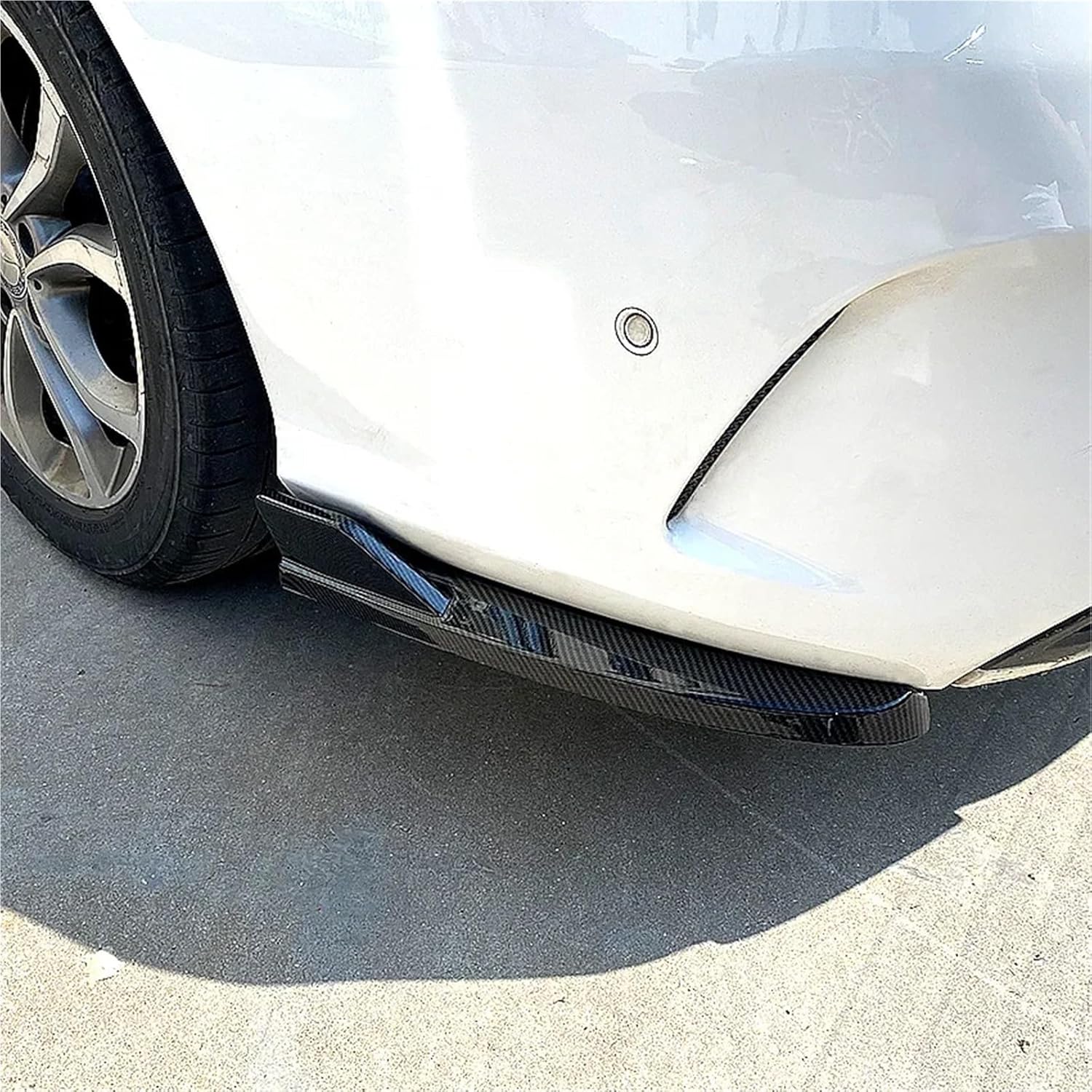 Rear Bumper Side Skirt Lip Compatible for C-Class W205 S205 C260 C300 C43 AMG 2014-2021 Diffuser Splitter Spoiler Body Kit(Carbon(Hatchback)) Carbon(Hatchback)
Rear Bumper Side Skirt Lip Compatible for C-Class W205 S205 C260 C300 C43 AMG 2014-2021 Diffuser Splitter Spoiler Body Kit(Carbon(Hatchback)) Carbon(Hatchback)