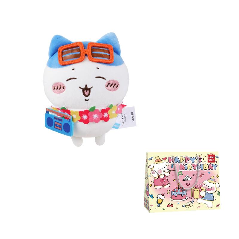 MINISO Chiikawa Сезон Літо Ляльки-Вінки Плюшева Лялька Труби Висока Лялька Heartbeat Shopping Bag
MINISO Chiikawa Сезон Літо Ляльки-Вінки Плюшева Лялька Труби Висока Лялька Heartbeat Shopping Bag