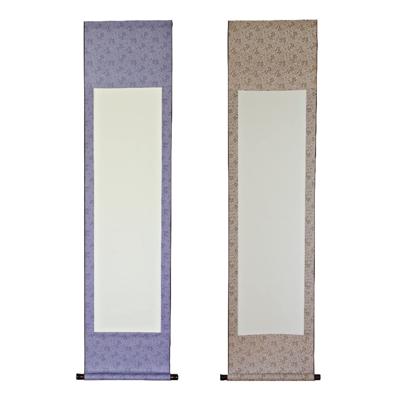ZERONOWA Blank Paper Hanging Scroll Set of 2 Calligraphy Japanese Painting Ink Painting Exhibition (Light Purple/Brown)
ZERONOWA Blank Paper Hanging Scroll Set of 2 Calligraphy Japanese Painting Ink Painting Exhibition (Light Purple/Brown)
