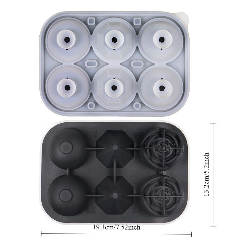 1PC Rose Diamond Ice Hockey Combination Ice Grid Food Grade Silicone Household Kitchen Ice Cube Mold
1PC Rose Diamond Ice Hockey Combination Ice Grid Food Grade Silicone Household Kitchen Ice Cube Mold