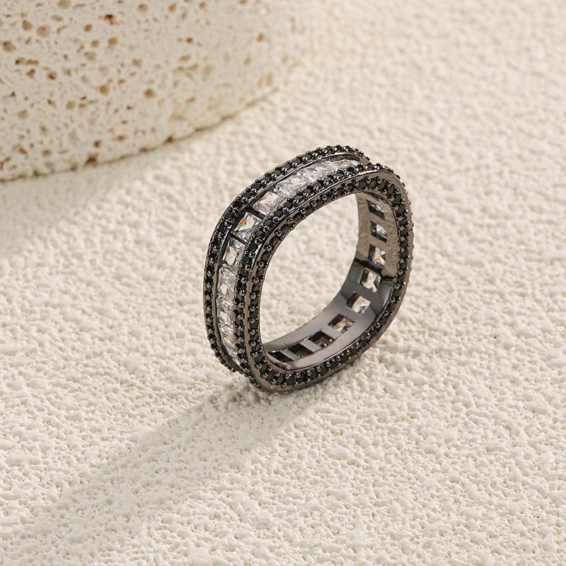 BPM Square Pavé Ring: S925 Silver, Light Luxury, Versatile & Fashionable Niche Design Finger Jewelry Size 6
BPM Square Pavé Ring: S925 Silver, Light Luxury, Versatile & Fashionable Niche Design Finger Jewelry Size 6