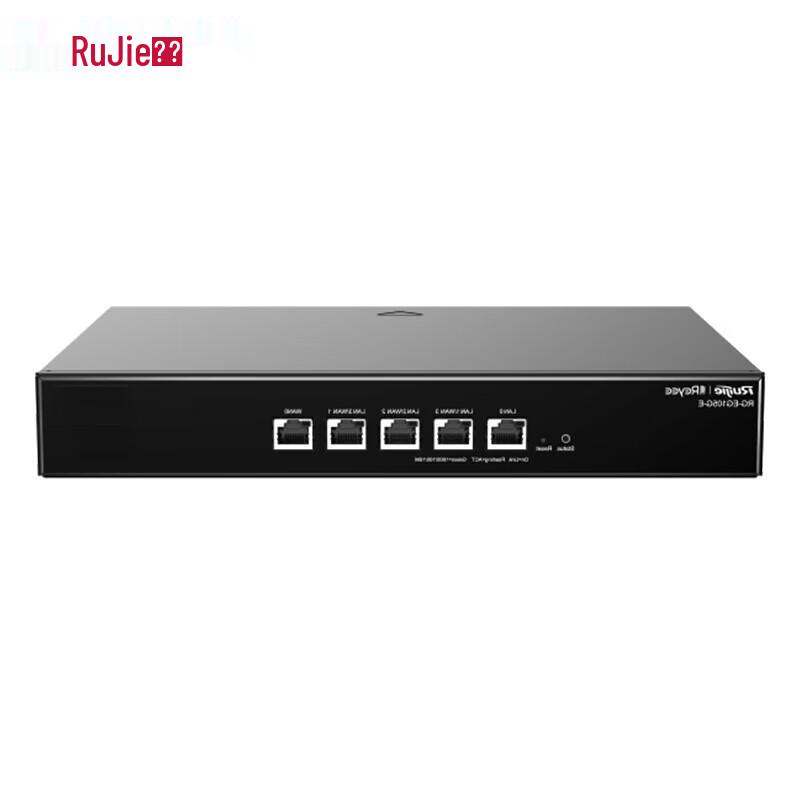 Ruijie RG-EG105G-E V2 5-Port Gigabit Enterprise Gateway Router
Ruijie RG-EG105G-E V2 5-Port Gigabit Enterprise Gateway Router