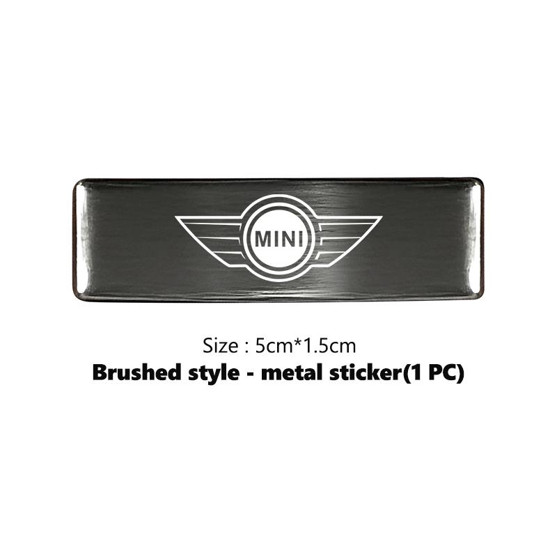 For MINI Aluminum Alloy Car Logo Stickers Auto Body Door Decorative Decals Accessories Cooper R55 R56 R60 R61 Countryman Clubman
For MINI Aluminum Alloy Car Logo Stickers Auto Body Door Decorative Decals Accessories Cooper R55 R56 R60 R61 Countryman Clubman