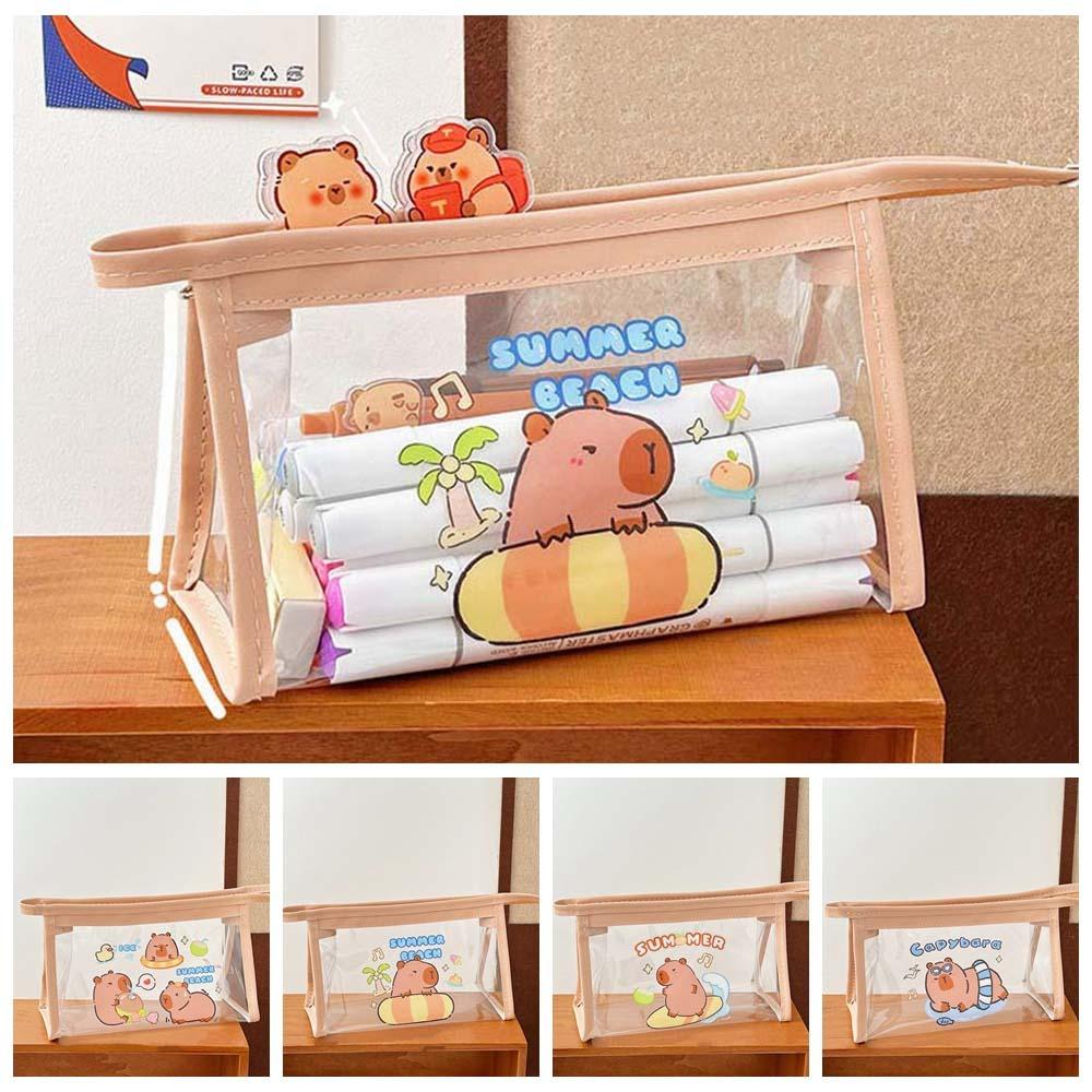 Кошельки для монет Capybara Сумка для хранения Animal Capibara Карандашница Capybara ПВХ Pen Bag Канцелярские принадлежности
Кошельки для монет Capybara Сумка для хранения Animal Capibara Карандашница Capybara ПВХ Pen Bag Канцелярские принадлежности