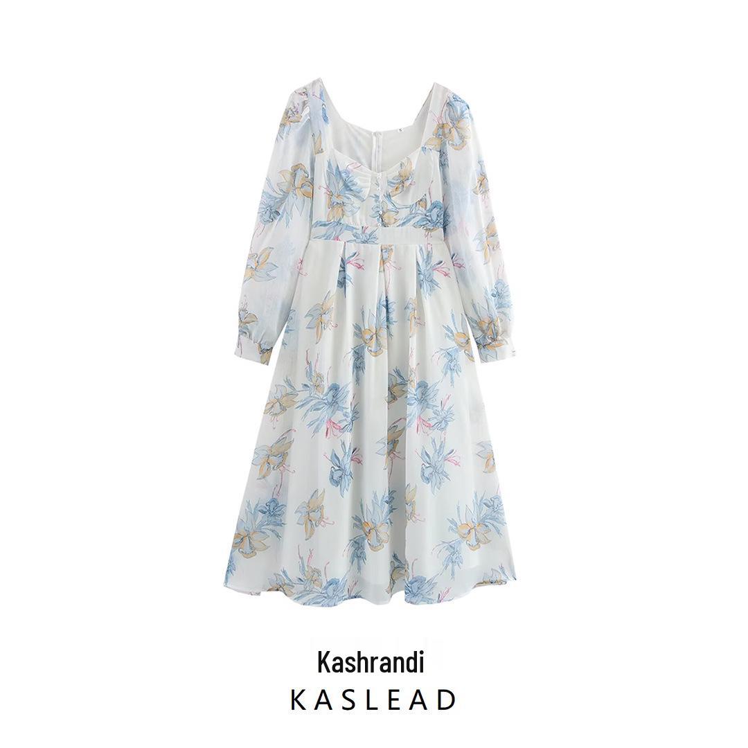 2025 Spring Women s European & American Style Casual Chiffon Square Neck Printed Long Dress Small квітковий
2025 Spring Women s European & American Style Casual Chiffon Square Neck Printed Long Dress Small квітковий