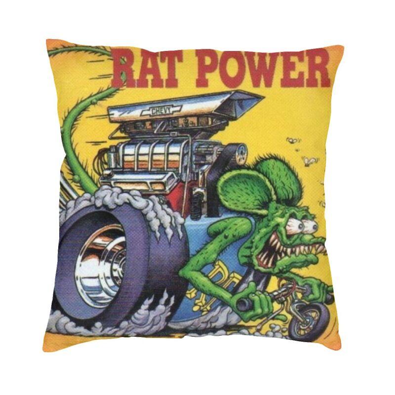 Rat Fink Animation Anime Cartoon Cushion Cover 45x45cm Decoration Print Throw Pillow for Sofa Double Side 30x30cm 12x12in
Rat Fink Animation Anime Cartoon Cushion Cover 45x45cm Decoration Print Throw Pillow for Sofa Double Side 30x30cm 12x12in