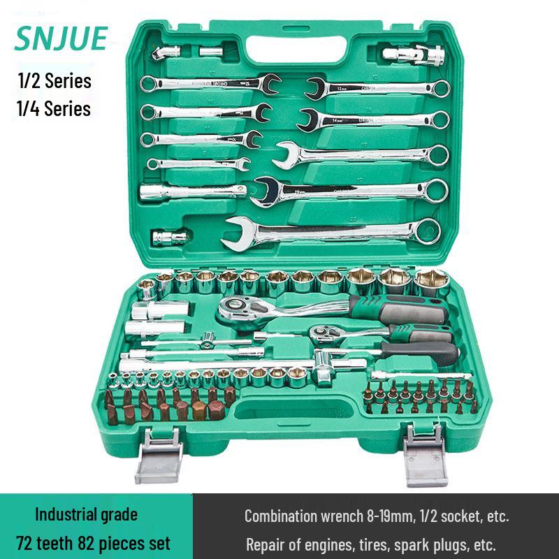 Набор инструментов механика из 82 предметов, Набор торцевых головок для авторемонта из 121 предмета, Набор для домашнего ремонта из 46 предметов
Набор инструментов механика из 82 предметов, Набор торцевых головок для авторемонта из 121 предмета, Набор для домашнего ремонта из 46 предметов