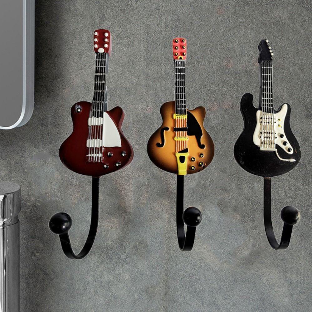 Resin Clothes Hat Hanger Decorative Robe Hooks Retro Guitar Shaped Hooks Store червоний
Resin Clothes Hat Hanger Decorative Robe Hooks Retro Guitar Shaped Hooks Store червоний